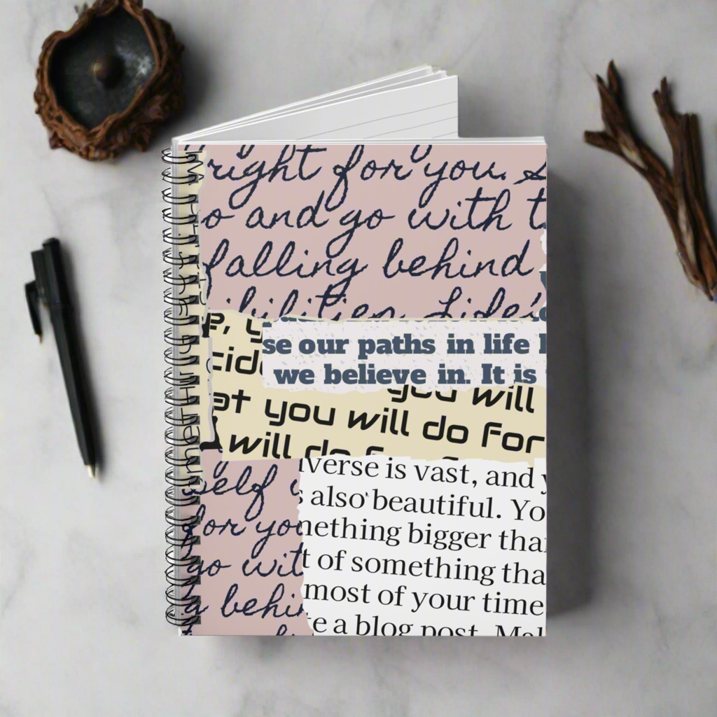 Inspirational Ruled Spiral Notebook - Perfect for Goal Setting and Journaling