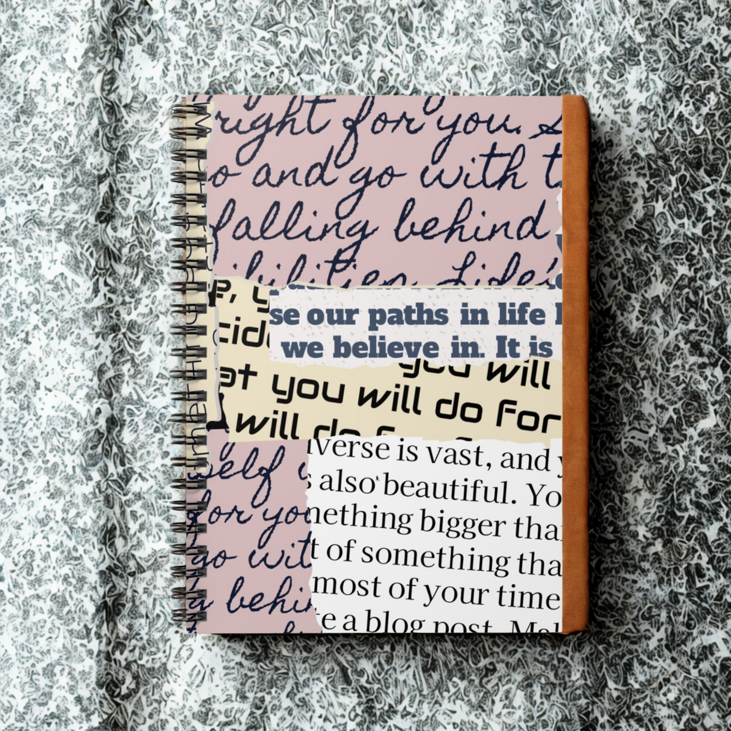 Inspirational Ruled Spiral Notebook - Perfect for Goal Setting and Journaling