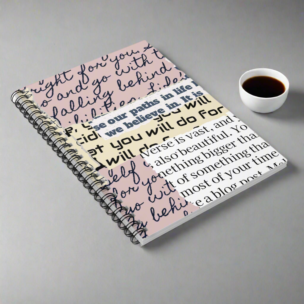 Inspirational Ruled Spiral Notebook - Perfect for Goal Setting and Journaling